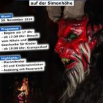 Neue Veranstaltung auf der Simonhöhe - Krampuslauf 2024