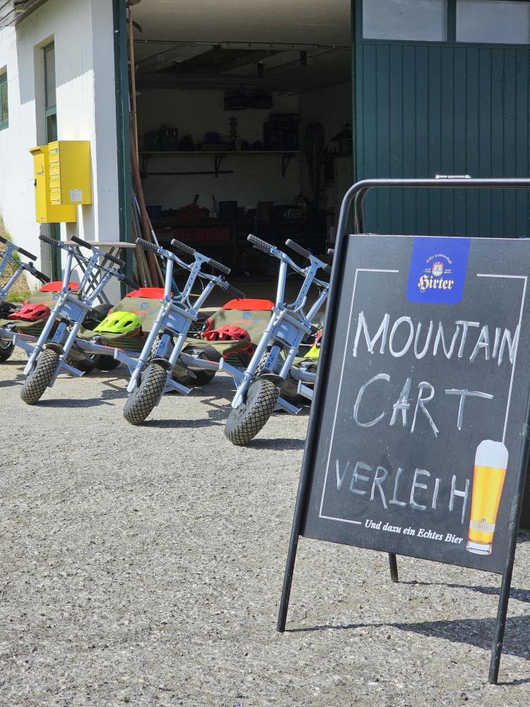 Mountaincart-Verleih auf der Simonhöhe