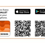 Axess SkiWallet App QR Code für Google Play und Apple Appstore