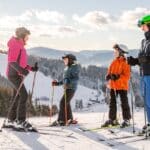 Familienskigebiet Simonhöhe im Winter